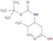 Pentanoic acid, 3-[[(1,1-dimethylethoxy)carbonyl]amino]-4-methyl-