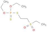 Phosphorodithioic acid, O,O-diethyl S-[2-(ethylsulfonyl)ethyl] ester