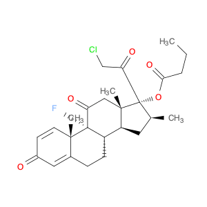 Pregna-1,4-diene-3,11,20-trione, 21-chloro-9-fluoro-16-methyl-17-(1-oxobutoxy)-, (16β)-