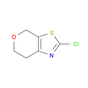 4H-Pyrano[4,3-d]thiazole, 2-chloro-6,7-dihydro-