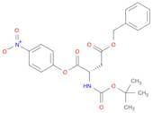 L-Aspartic acid, N-[(1,1-dimethylethoxy)carbonyl]-, 1-(4-nitrophenyl) 4-(phenylmethyl) ester