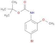 Carbamic acid, (4-bromo-2-methoxyphenyl)-, 1,1-dimethylethyl ester (9CI)