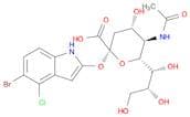 α-Neuraminic acid, N-acetyl-2-O-(5-bromo-4-chloro-1H-indol-2-yl)-