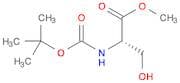 L-Serine, N-[(1,1-dimethylethoxy)carbonyl]-, methyl ester