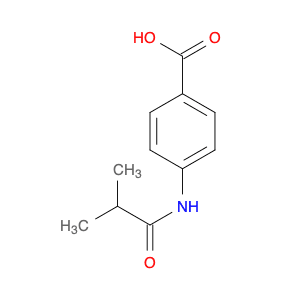 Benzoic acid, 4-[(2-methyl-1-oxopropyl)amino]-
