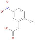 Benzeneacetic acid, 2-methyl-5-nitro-