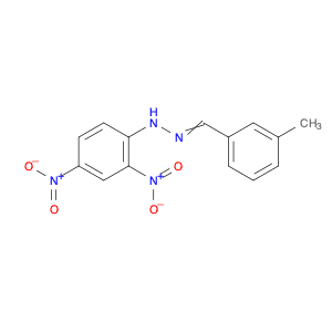 Benzaldehyde, 3-methyl-, 2-(2,4-dinitrophenyl)hydrazone