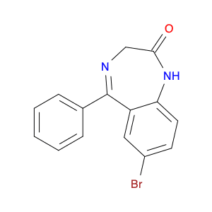 2H-1,4-Benzodiazepin-2-one, 7-bromo-1,3-dihydro-5-phenyl-
