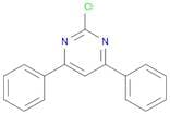 Pyrimidine, 2-chloro-4,6-diphenyl-
