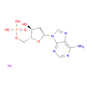 5'-Adenylic acid, 2'-deoxy-, sodium salt (1:2)