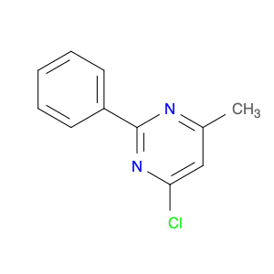 Pyrimidine, 4-chloro-6-methyl-2-phenyl-