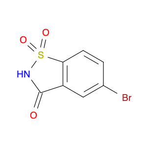 1,2-Benzisothiazol-3(2H)-one, 5-bromo-, 1,1-dioxide