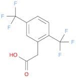Benzeneacetic acid, 2,5-bis(trifluoromethyl)-