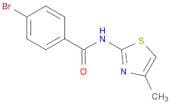 Benzamide, 4-bromo-N-(4-methyl-2-thiazolyl)-