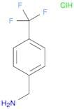 Benzenemethanamine, 4-(trifluoromethyl)-, hydrochloride (1:1)