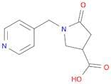 3-Pyrrolidinecarboxylic acid, 5-oxo-1-(4-pyridinylmethyl)-