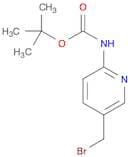 Carbamic acid, N-[5-(bromomethyl)-2-pyridinyl]-, 1,1-dimethylethyl ester