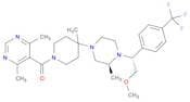 Methanone, (4,6-dimethyl-5-pyrimidinyl)[4-[(3S)-4-[(1R)-2-methoxy-1-[4-(trifluoromethyl)phenyl]eth…