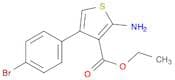 3-Thiophenecarboxylic acid, 2-amino-4-(4-bromophenyl)-, ethyl ester