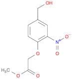 Acetic acid, 2-[4-(hydroxymethyl)-2-nitrophenoxy]-, methyl ester