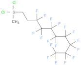Silane, dichloro(3,3,4,4,5,5,6,6,7,7,8,8,9,9,10,10,10-heptadecafluorodecyl)methyl-