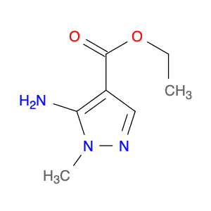 1H-Pyrazole-4-carboxylic acid, 5-amino-1-methyl-, ethyl ester