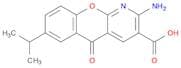 2-Amino-7-isopropyl-5-oxo-5H-chromeno-[2,3-b]pyridine-3-carboxylic acid