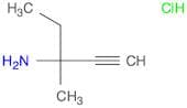 3-Amino-3-methyl-1-pentyne Hydrochloride
