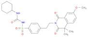 3-Cyclohexyl-1-[4-[2-(7-methoxy-4,4-dimethyl-1,3-dioxo-isoquinolin-2-yl)ethyl]phenyl]sulfonyl-urea