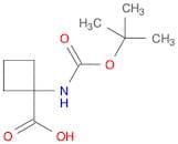 1-((tert-Butoxycarbonyl)amino)cyclobutanecarboxylic acid