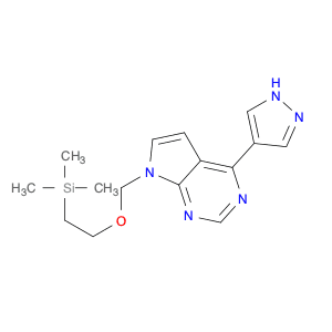 4-(1H-Pyrazol-4-yl)-7-((2-(trimethylsilyl)ethoxy)methyl)-7H-pyrrolo[2,3-d]pyrimidine