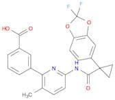 3-(6-{[1-(2,2-Difluoro-benzo[1,3]dioxol-5-yl)-cyclopropanecarbonyl]-amino}-3-methyl-pyridin-2-yl)-…