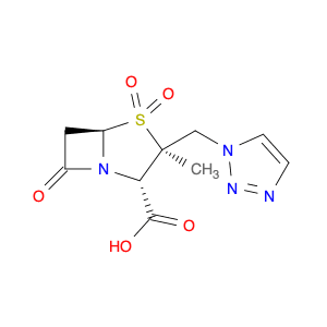 (2S,3S,5R)-3-Methyl-4,4,7-trioxo-3-(1H-1,2,3-triazol-1-ylmethyl)-4-thia-1-azabicyclo[3.2.0]heptane…