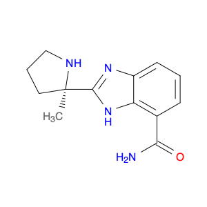 2-[(2R)-2-Methyl-2-pyrrolidinyl]-1H-benzimidazole-7-carboxamide