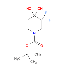 tert-Butyl 3,3-difluoro-4,4-dihydroxypiperidine-1-carboxylate