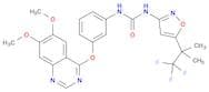 Urea, N-[3-[(6,7-dimethoxy-4-quinazolinyl)oxy]phenyl]-N-[5-(2,2,2-trifluoro-1,1-dimethylethyl)-3-i…