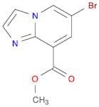 methyl 6-bromoimidazo[1,2-a]pyrazine-8-carboxylate