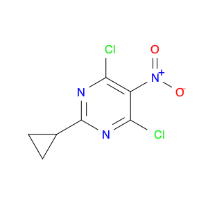 4,6-Dichloro-2-cyclopropyl-5-nitropyrimidine