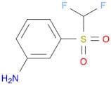 3-[(Difluoromethyl)sulfonyl]benzenamine