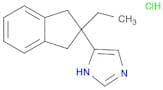 4-(2-Ethyl-2-indanyl)imidazole hydrochloride