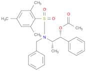 (1R,2S)-2-[N-BENZYL-N-(MESITYLENESULFONYL)AMINO]-1-PHENYLPROPYL ACETATE