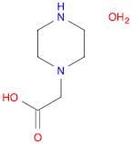2-(1-Piperazinyl)acetic acid monohydrate