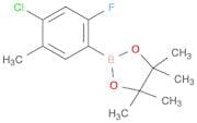 4-Chloro-2-fluoro-5-methylphenylboronic acid,pinacol