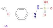 2-(4-Methoxyphenyl)hydrazinesulfonic acid sodium salt monohydrate