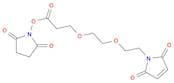 Propanoic acid, 3-[2-[2-(2,5-dihydro-2,5-dioxo-1H-pyrrol-1-yl)ethoxy]ethoxy]-, 2,5-dioxo-1-pyrroli…