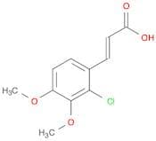 3-(2-Chloro-3,4-dimethoxyphenyl)acrylic acid