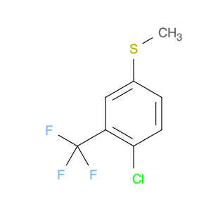 (4-Chloro-3-(trifluoromethyl)phenyl)(methyl)sulfane