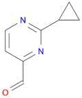 2-Cyclopropyl-pyrimidine-4-carbaldehyde