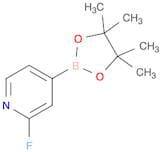 2-Fluoro-4-(4,4,5,5-tetramethyl-1,3,2-dioxaborolan-2-yl)pyridine
