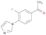 1-(3-Fluoro-4-(1H-imidazol-1-yl)phenyl)ethanone